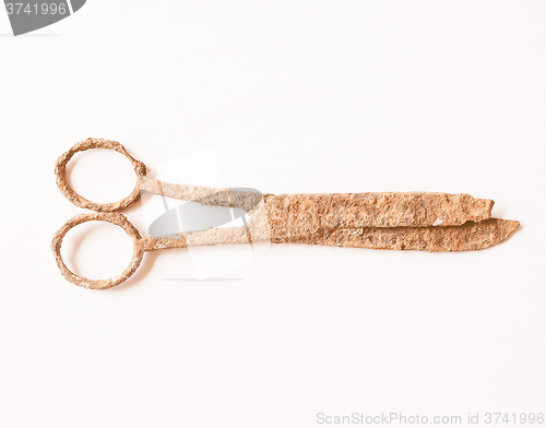 Image of  Rusted scissors vintage