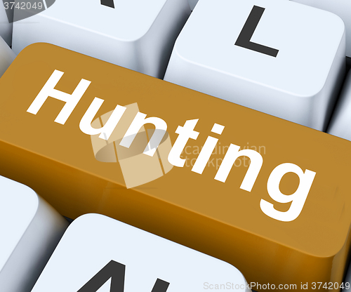 Image of Hunting Key Means Exploration Or Searching\r