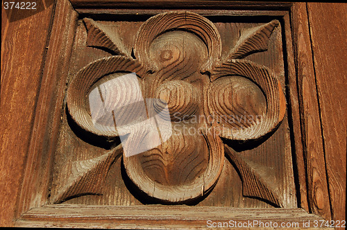 Image of wood ornament