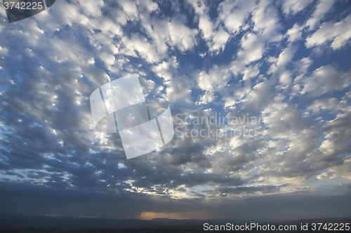 Image of Clouds with the blue sky