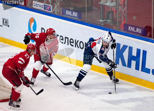 Image of A. Frolov (24) dribble