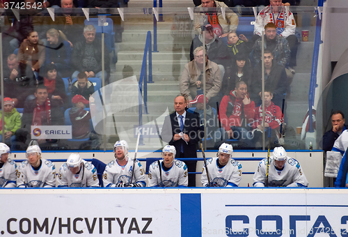 Image of Barys team bench