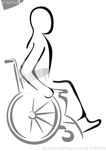 Image of Disabled in a wheelchair