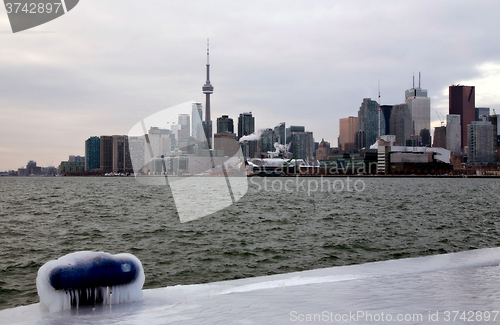 Image of Toronto Polson Pier Winter