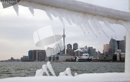 Image of Toronto Polson Pier Winter