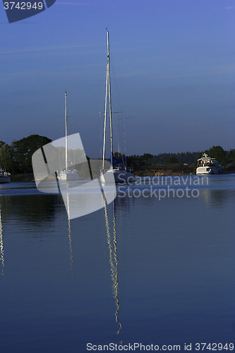 Image of anchored up