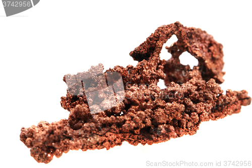Image of red copper mineral