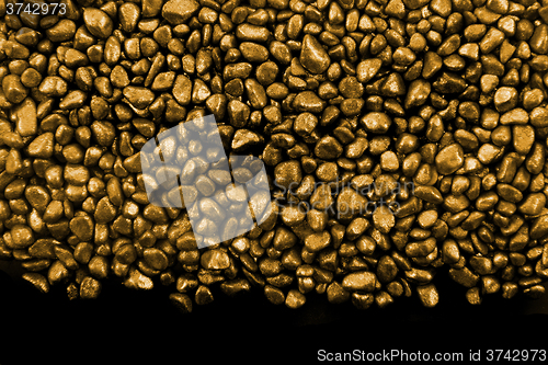 Image of golden stones background