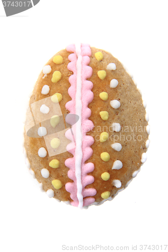 Image of easter gingerbread egg