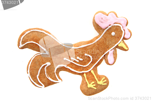 Image of easter gingerbread chicken
