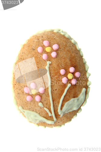 Image of easter gingerbread egg
