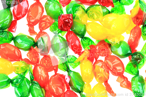 Image of color bonbon isolated