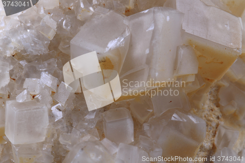 Image of white calcite mineral