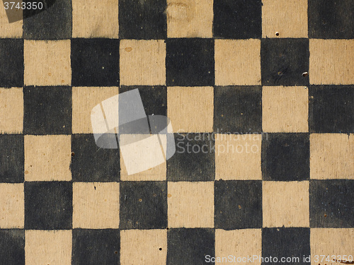 Image of Draughts or Checkers game board