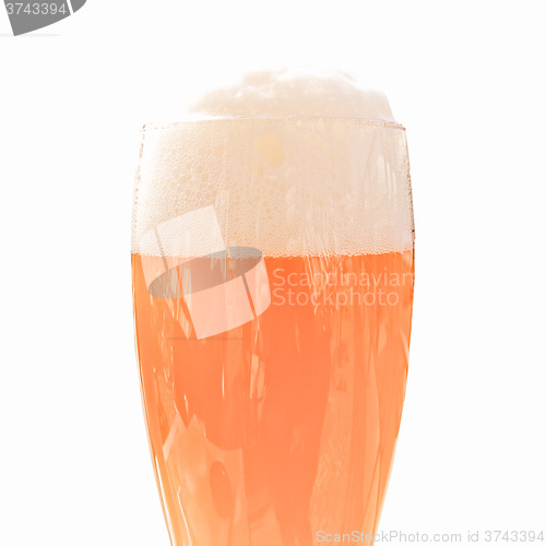 Image of Retro looking Weisse beer