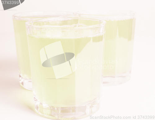 Image of  Green apple juice vintage