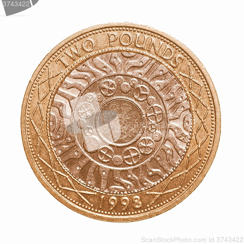 Image of  Pound coin - 2 Pounds vintage