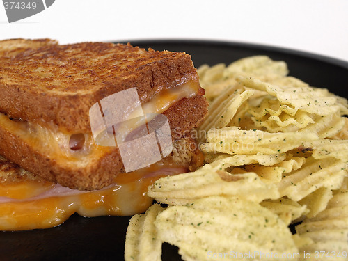 Image of Grilled Cheese with Ham