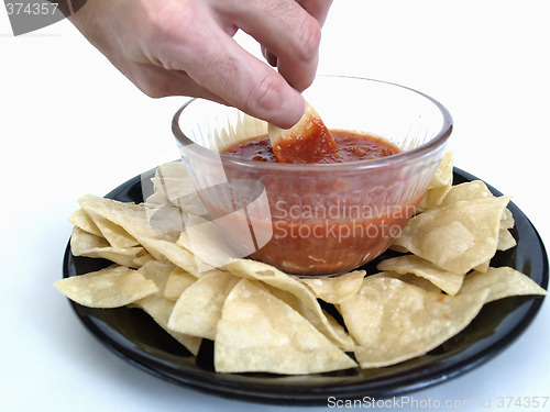 Image of Dipping a Chip