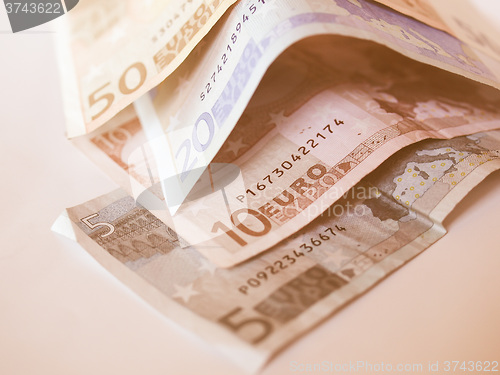 Image of  Euro note vintage