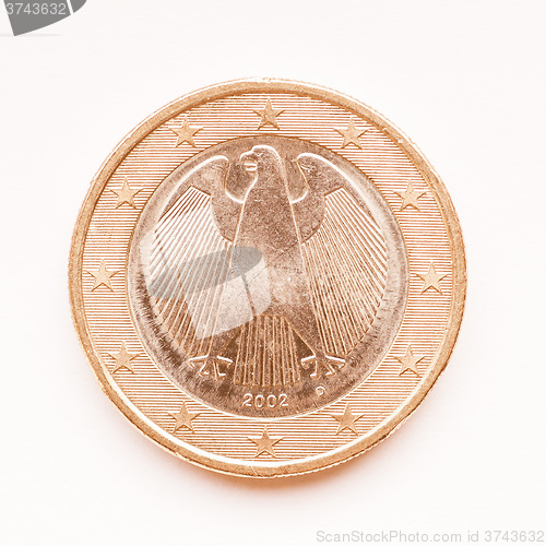 Image of  German Euro coin vintage