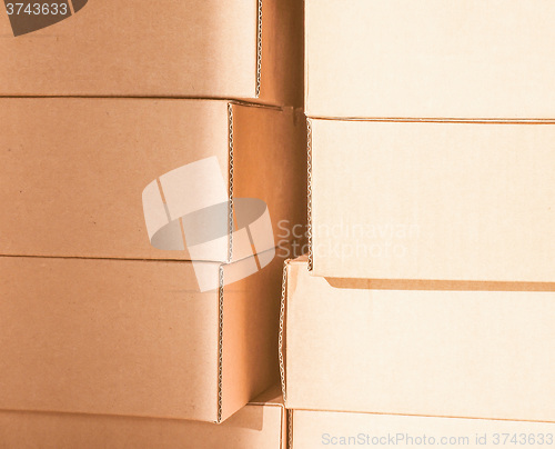 Image of  Cardboard box vintage