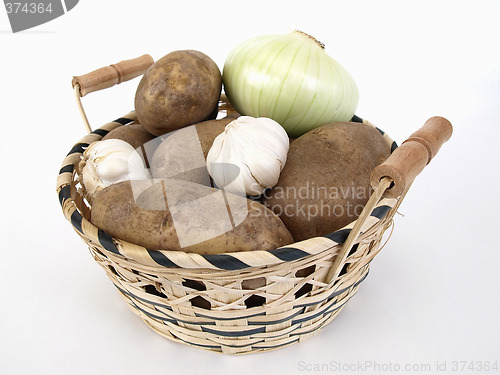 Image of Country Veggie Basket