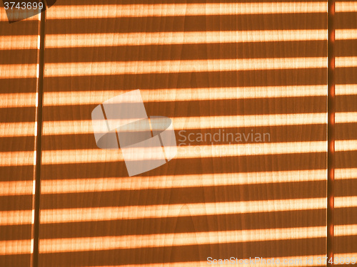 Image of  Sunlight through shutter vintage