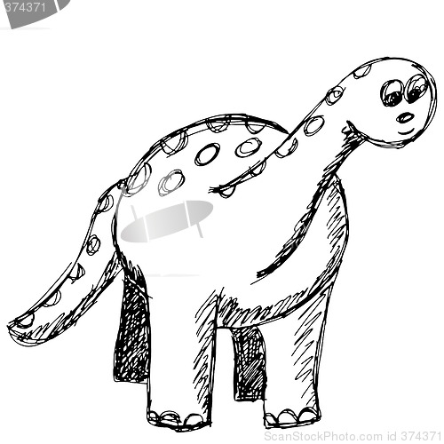 Image of Dinosaur illustration