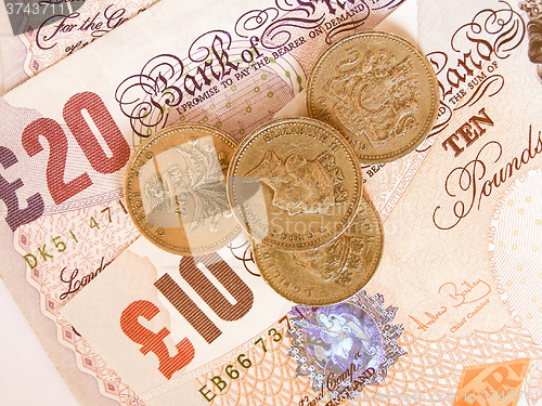 Image of  Pounds vintage