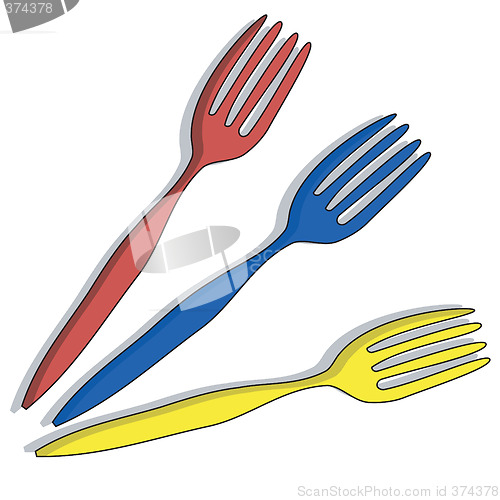 Image of forks