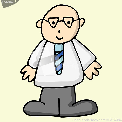 Image of Cartoon Business man