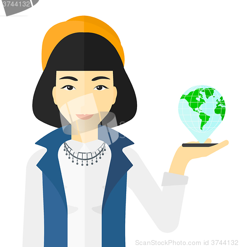 Image of International technology communication.