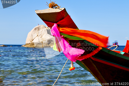 Image of prow asia  the  kho tao bay isle  