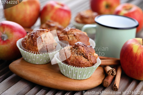 Image of apple muffins