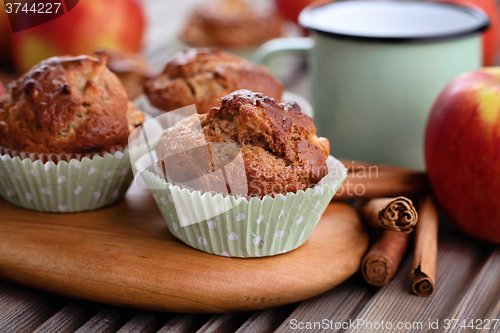 Image of apple muffins