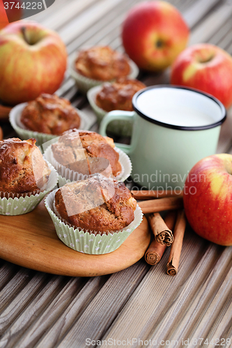 Image of apple muffins