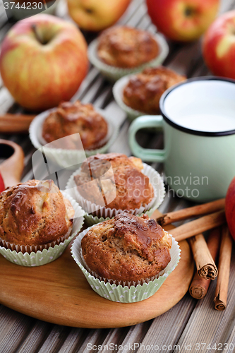 Image of apple muffins