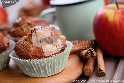 Image of apple muffins