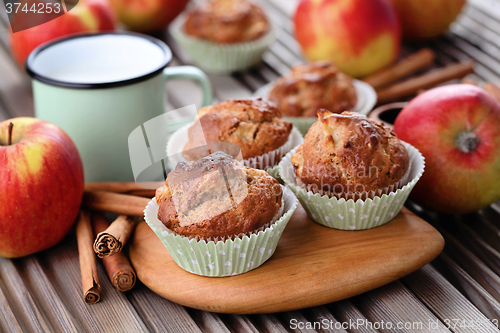 Image of apple muffins