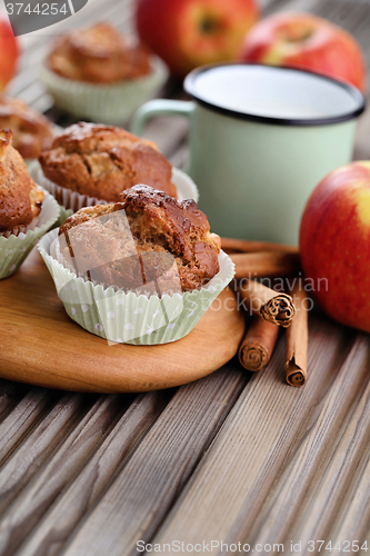 Image of apple muffins