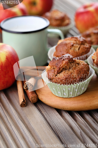 Image of apple muffins