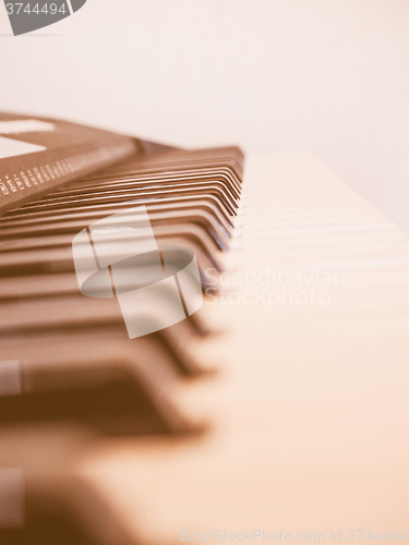 Image of  Music keyboard vintage