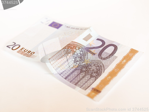 Image of  Euro note vintage