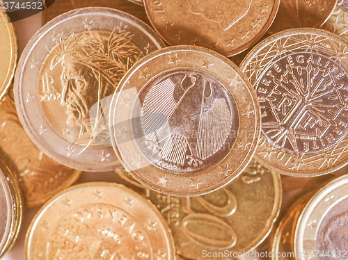 Image of  Euro coin vintage