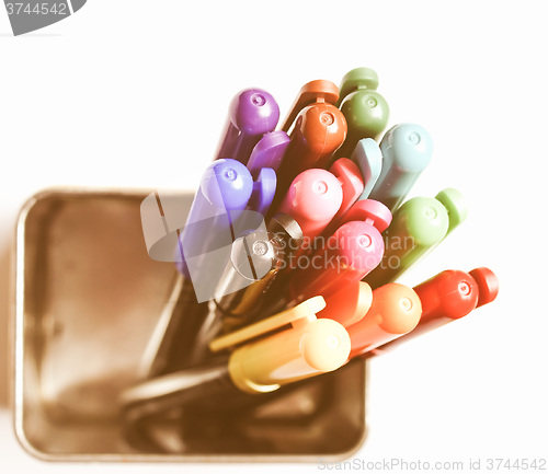 Image of  Felt tip pens vintage