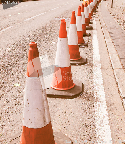 Image of  Traffic cone vintage