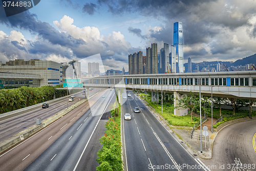 Image of Hong Kong Highway Traffic