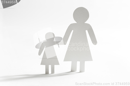 Image of Single mother with daughter