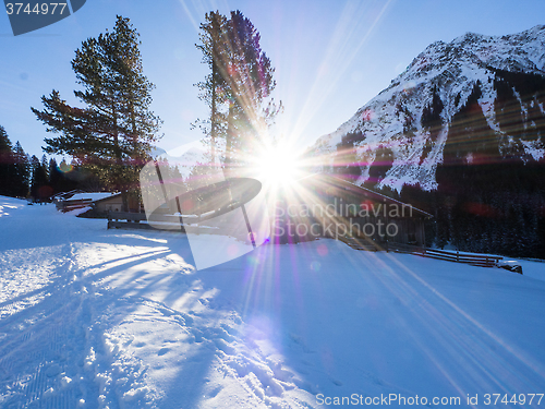 Image of A trail in Klosters